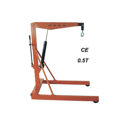 500KG Heavy Duty  Shop Crane:Construction/Rescue, 950mm Base + 470-2150mm Hook Height