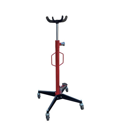 0.5T Hydraulic Transmission Jack Compact 1100-1900mm Foot Pedal + Adaptor For Gearbox / Motor Repair