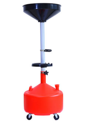 Serbatoio dell'olio residuo portatile dritto di plastica da 8 galloni