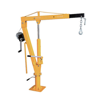 360° Truck Mount Crane (1000LB)Auto Shop Use, 4 Gears + Hydraulic Pump