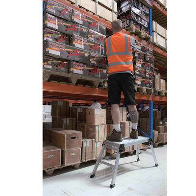 Aluminum Working Platform: 120kg Load, 3.3kg, Anti-Slip for Home/Store/Camping