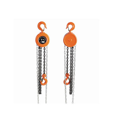 HSZ Chain Block 0.5-20T Load 2.5-3m Lift For Workshop / Construction / Rescue