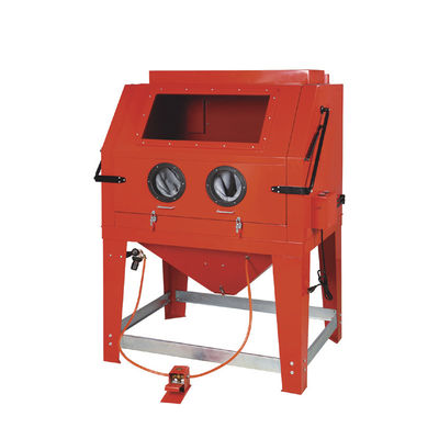 YD45-001 Industrial Blasting Cabinet: 90-125 PSI, Foot-Pedal, for Auto/Mfg Shops