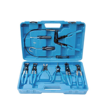 9PC Hose Clamp Pliers Set: Long Reach, Durable for Auto & Mechanical Hose Repairs