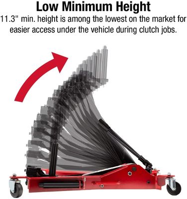 Tilting Saddle 24inch 300LBS Heavy Duty Clutch Jack