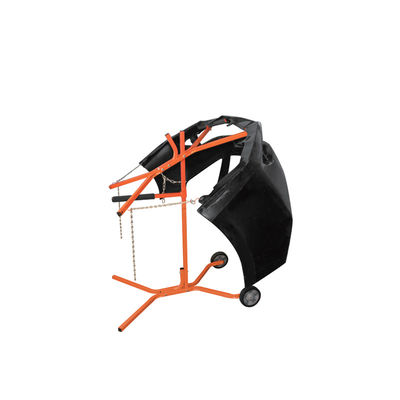 Supporto paraurti regolabile con rotazione a 180° per preparazione e verniciatura carrozzeria