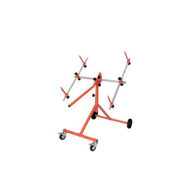 Supporto multifunzione per verniciatura con inclinazione a 180° e bracci regolabili per preparazione/verniciatura pannelli auto